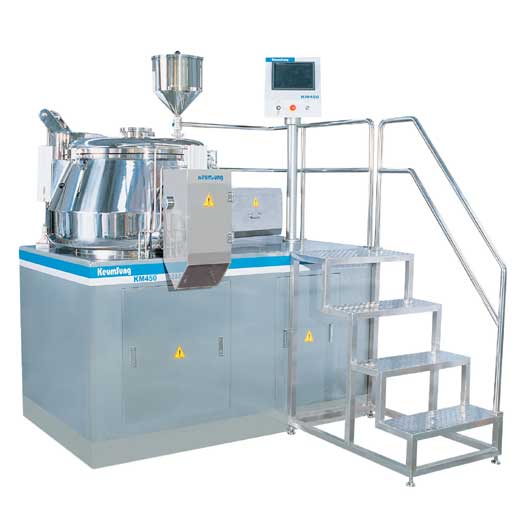 High Speed Mixer for Powder Mixing, Granul... Made in Korea